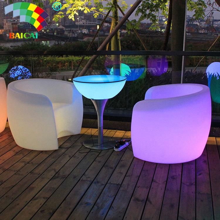 LED Light Bar Chair