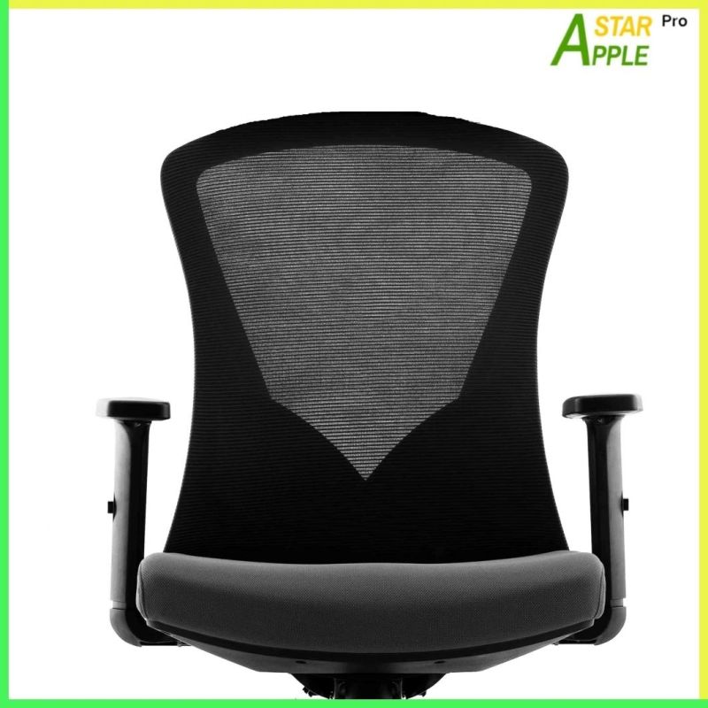 Interesting Backrest Design Ergonomic Boss Plastic Chair with Adjustable Armrest