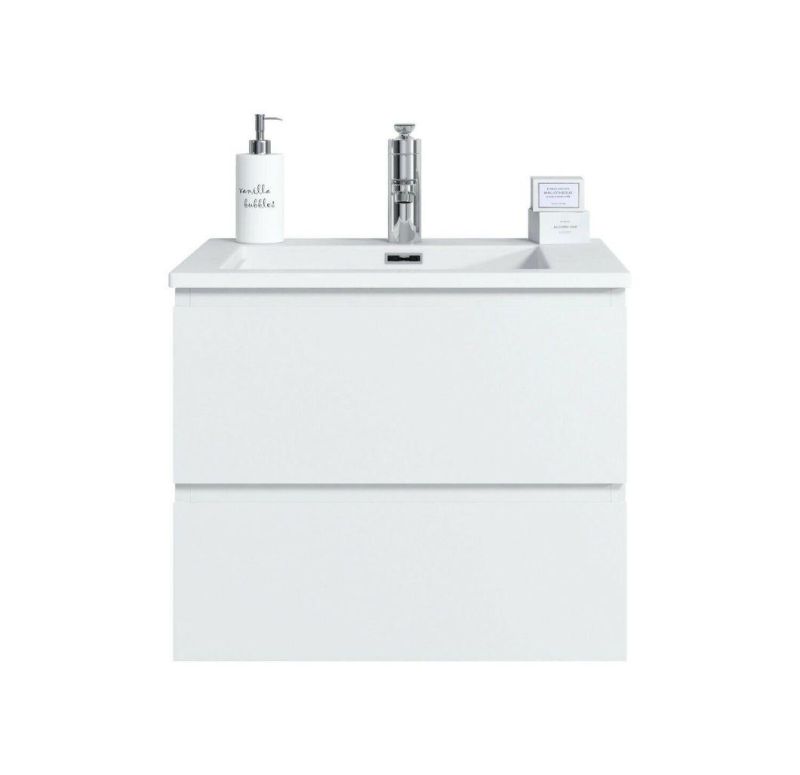 60cm White Washbasin Bathroom Cabinet-Storage Cabinet Furniture L