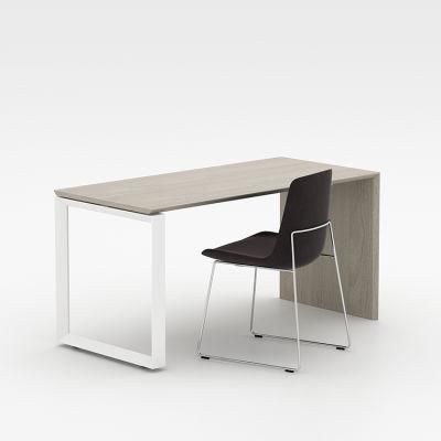 Modern Design Melamine Wood Home Office Furniture Straight Desk