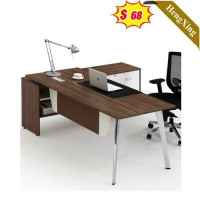 Best Selling Office Furniture Durable Strong Wooden L Shaped Office Desk