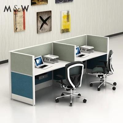Workstation Cubicle Wooden Wood Partition Wholesale Design Panel Desk T8 Sound Proof Office Furniture