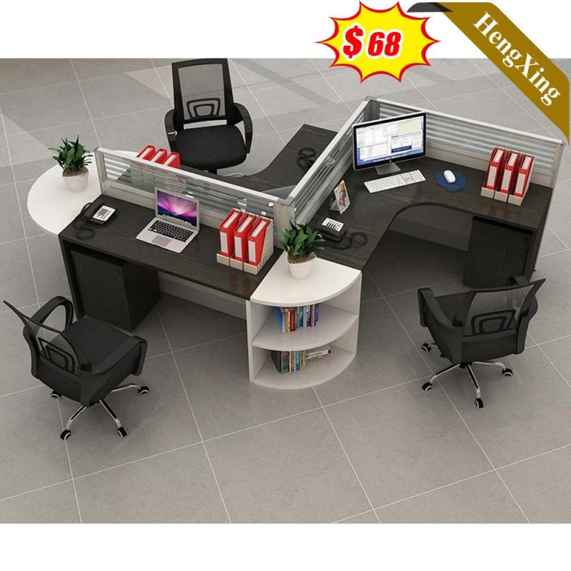Modern Ergonomic Workstation Office Furniture Wooden Office Partition Table with Low Price