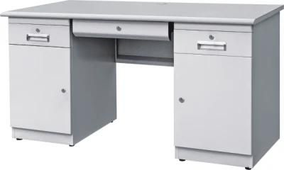 Office Furniture Desk with Locking Drawer and MDF Wood Top