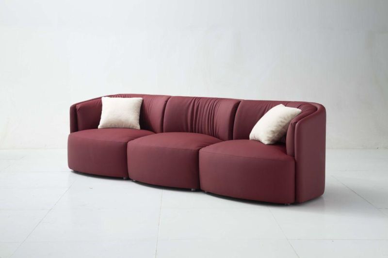 PV08 Sofa, Latest Leather Sofa, Italian Modern Sofa, Living Room Set Design From Home and Hotel Furniture Customization