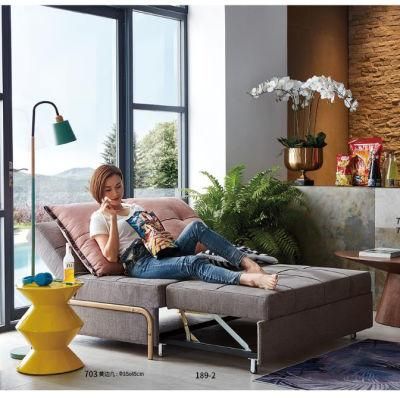 Smart Loveseat Fabric Couch Furniture Modern Corner Folding Sofa