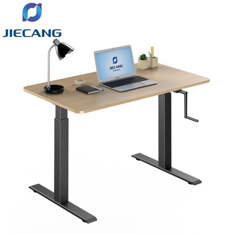 Modern Design 1500n Load Capacity Furniture 2 Legs Adjustable Desk