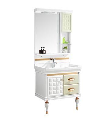 Hot Sale New White and Black Color Style Bathroom Vanity Cabinet
