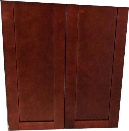 American Style Kitchen Cabinet Cherry Shaker W2740