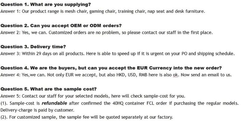 Gamer Warranty Ergonomic Design Home Furniture Massage Folding Shampoo Chairs Barber Executive Salon Styling Beauty Plastic Computer Parts Gaming Office Chair