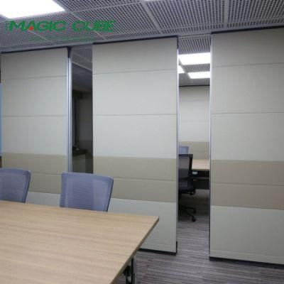 High Sound Insulation Acoustic Sliding Folding Semi-Automatic Operable Partition for Office