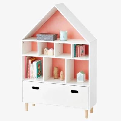 Simple Style Living Room Furniture Baby Items Products Kids Bedroom Sets House Shape Bookcase