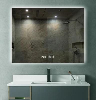 Modern Decorative Wall Mirror Illuminated Bathroom LED Lighted Bathroom Mirror Wall Mirror