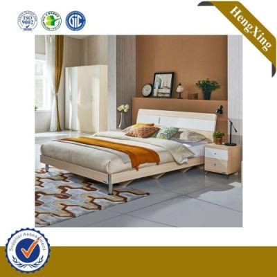Wholesale Factory Price Modern Hotel Super King Size Minimalist Design Wooden Bed