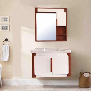 Wall Mounting Solid Wood Bathroom Cabinet of Modern Style Sq-210