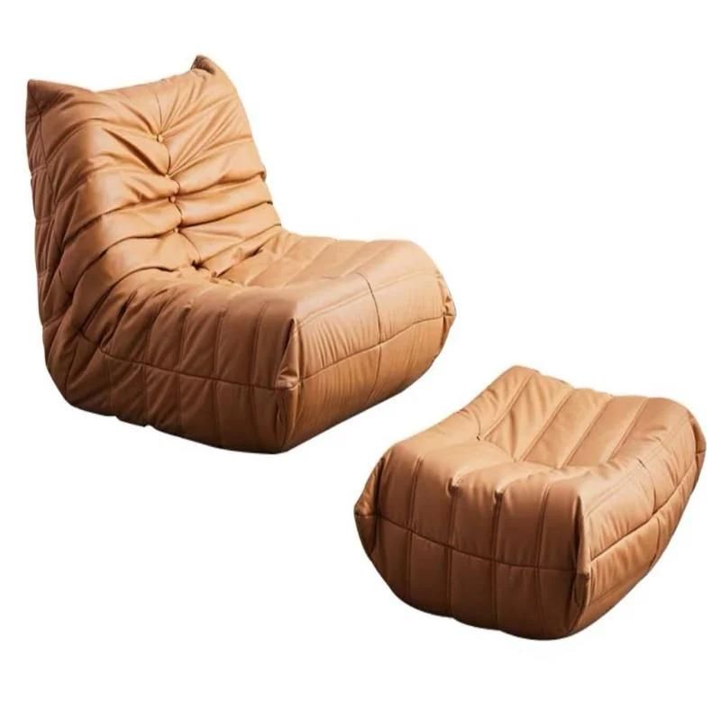 Nordic Leisure Single Sofa Chair Modern Living Room Lounge Recliner Chairs Luxury Accent Chairs