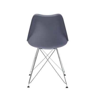 Modern Furniture Free Sample Chair Small Apartment Dining Chair American Plastic Study Chair