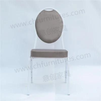 Best Selling Steel Dining Banquet Chair for Hotel Restaurant Wedding Yc_Zl10-8