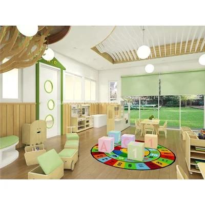 Cowboy Modern Kids Storages Cabinet Kids Table and Chairs Furniture for Preschool Classroom