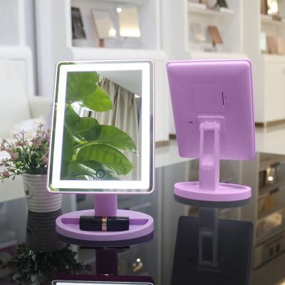 Home Products Cosmetic Personal Care Desktop Vanity Makeup LED Lighted Mirror