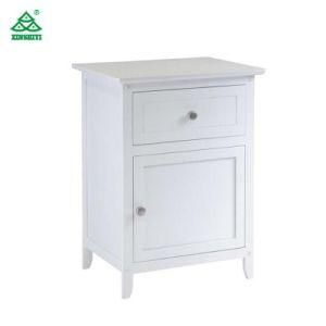 White Color Beautiful Nightstand Design Made in China