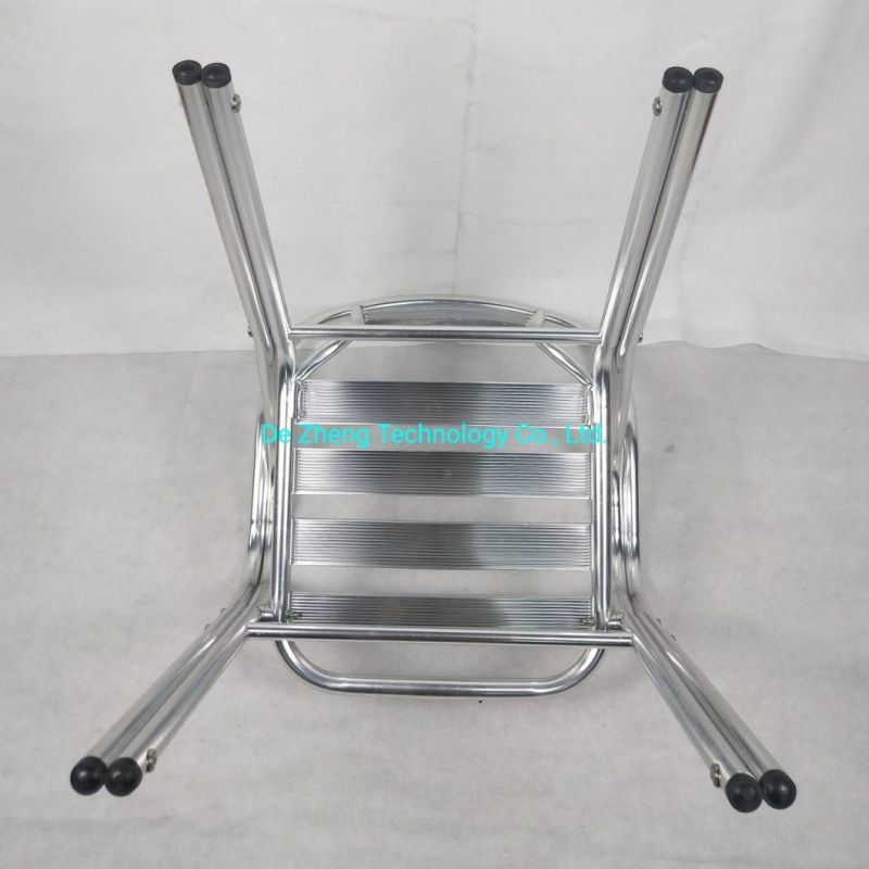 Hot Sale Patio Wholesale Bistro Chair Outdoor Cafe Aluminum Hotel Patio Modern Dining Furniture