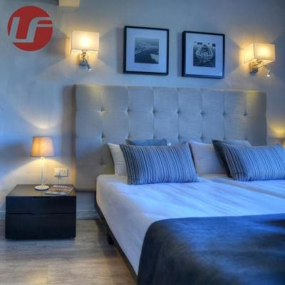 Foshan Customize Hotel Bedroom Furniture with Wardrobe