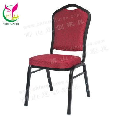 Yc-Zg36-02 Wholesale Red Paint Pointed Head Hotel Chair