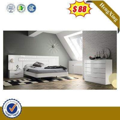 Modern Wood Classic Home Living Room Furniture Set Double Bed with Low Price Bedroom Bed