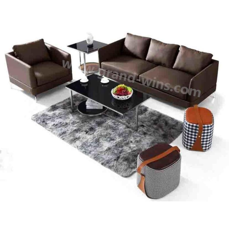 Italy Design Modern Leather Sofa for Home Hotel Office