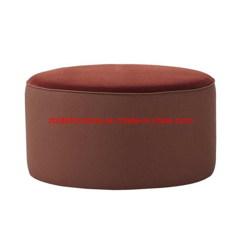 Wooden Stool Living Room Furniture Home Furniture Wooden Fabric Stool