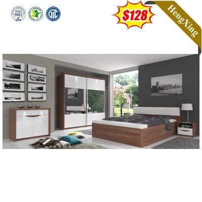 Hot Selling Modern Hotel Home Bedroom Furniture Wooden King Double Bed Bedroom Set