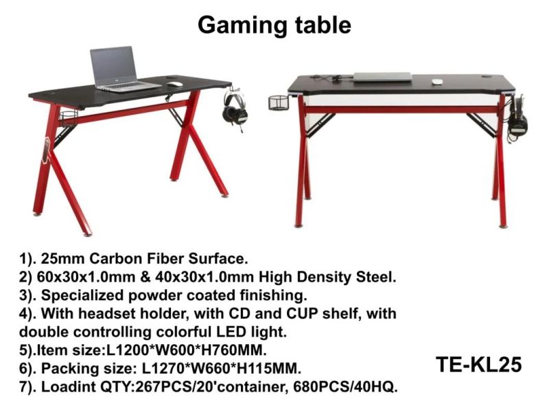 Gaming Desk Office Computer Table Modern Home Furniture