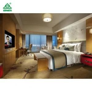 King Size Commercial Hotel Furniture Luxury Bedroom Set for Single / Double Room
