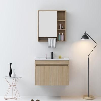 Environmentally Friendly Multi-Layer Solid Wood Modern Bathroom Cabinets Vanity