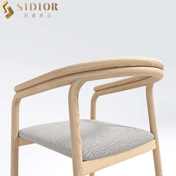 Modern Solid Wood Commercial Small Custom Luxury Solid Wood Bar Stools with Backs