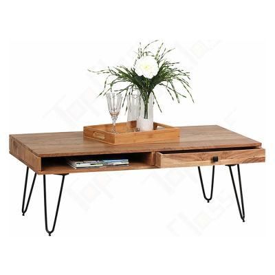 Modern Multifunctional Coffee Table with Drawer