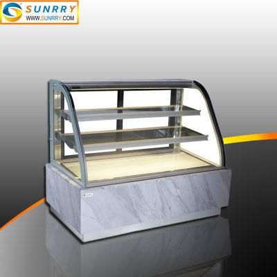 New Design Modern Cake Display Showcase Cooler for Bakery