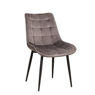 Best Price Home Restaurant Furniture Modern Design Upholstered Fabric Velvet Dining Chair