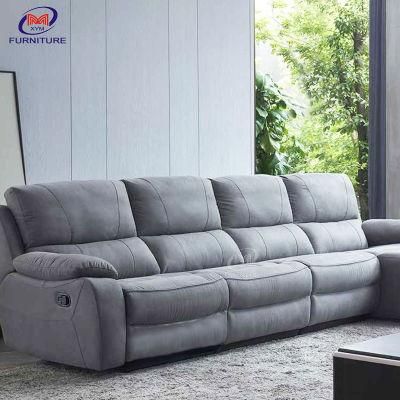 Foshan Office Room Furniture Luxury Modern Executive Tech Cloth Fabric Living Room Sofa