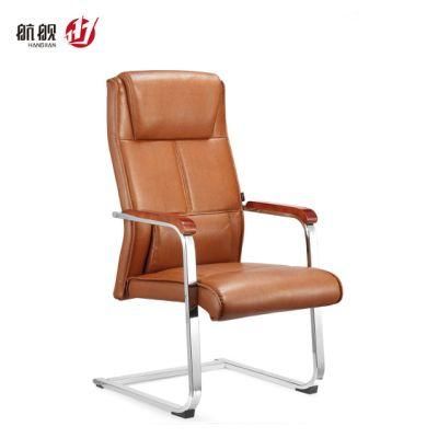 High Quality Black Meeting Room Office Chair No Wheel Office Furniture