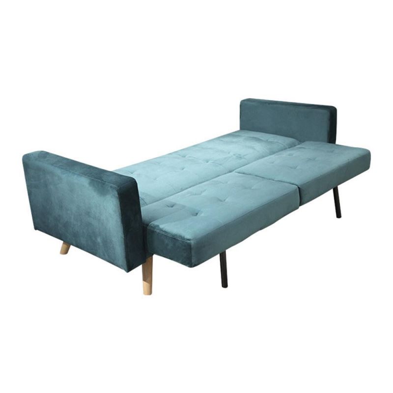 Design Italian Furniture Green Velvet Sofa Beds Living Room Furniture