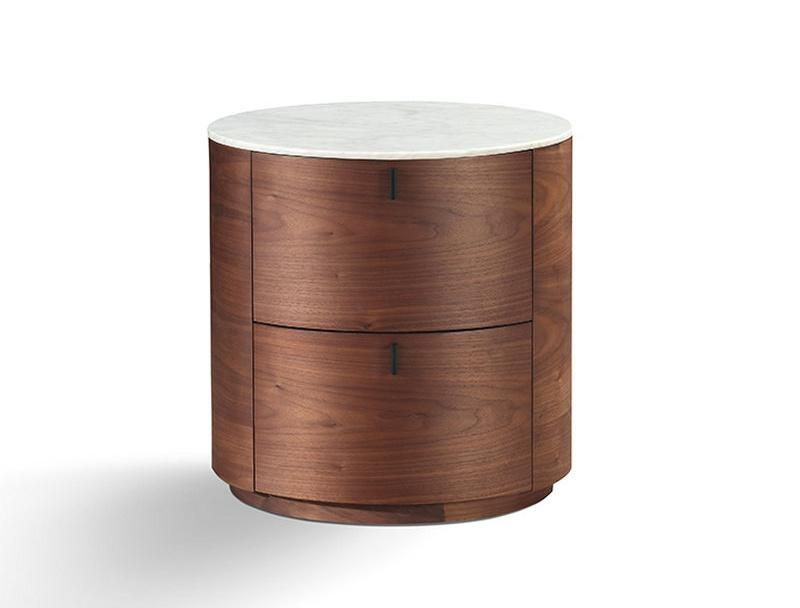 China Fty Sale Bedroom Furniture Modern Solid Wood Base Bedside Table Nightstand Light Table