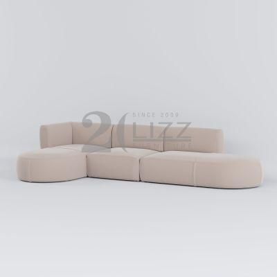 High End Customized Modern Luxury Fabric Home Living Room Sofa Set