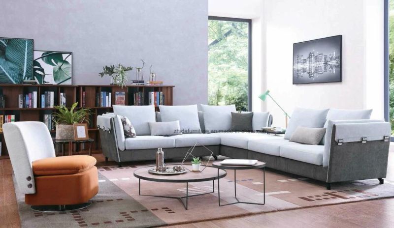 Hot Sale Cheap Living Room Fabric Sofa Set