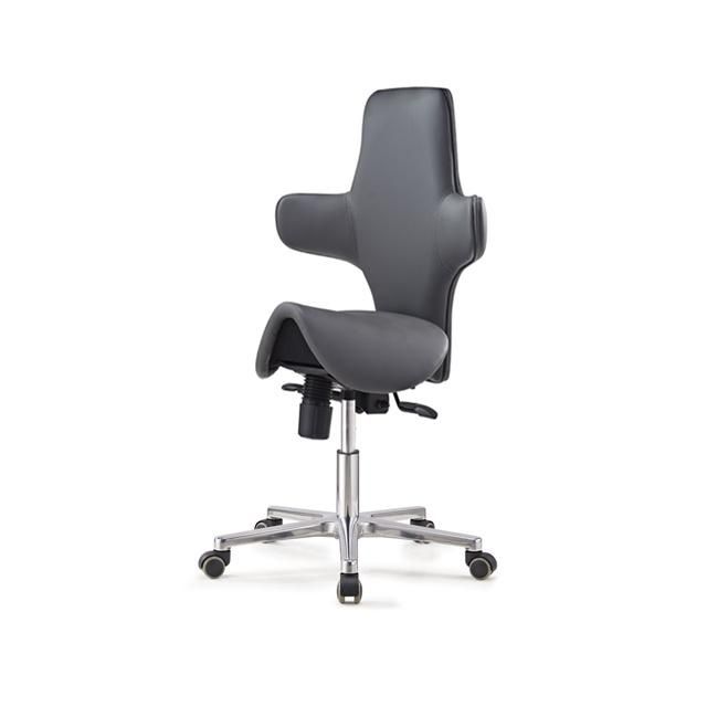 Hot Sell Ergonomic Saddle Seat Stool Office Chair with Adjustable Backrest