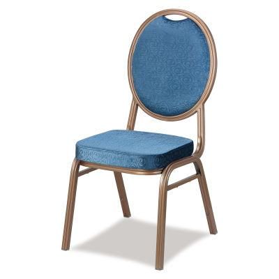 Top Furniture Foshan Factory Metal Round Back Design Banquet Chair (CY-608)