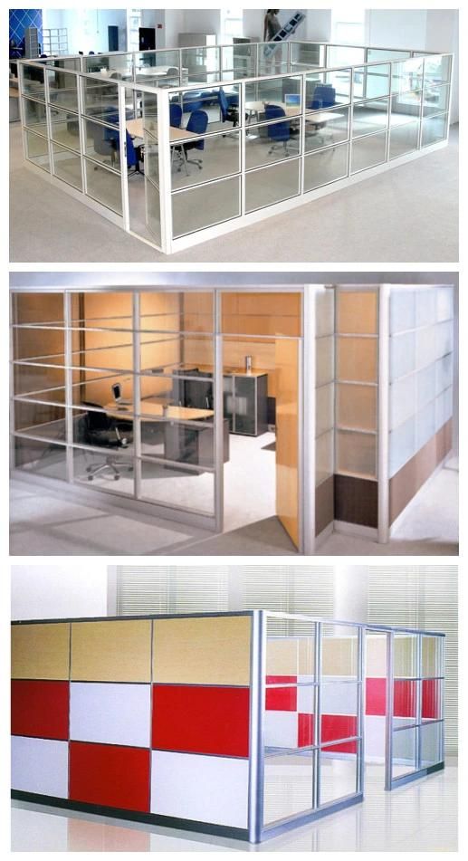 2016 New Modern Glass and Aluminumd Office Screen Partition (SZ-WS571)
