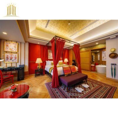 Luxury Modern Guest Room 5 Star Wooden Hotel Bedroom Furniture Set