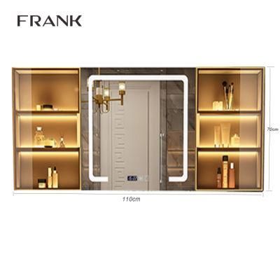 Bathroom Backlit Medicine Cabinet Anti-Fog Smart LED Light Bathroom Mirror